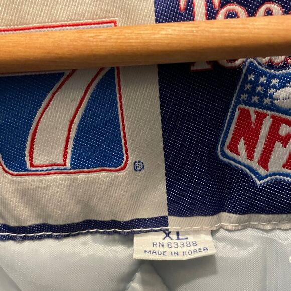 Dallas Cowboys XL Puffer Jacket | 90s Logo 7, Rare Vintage NFL Streetwear Retro - Picture 9 of 16